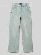 Blue Effect Wide Leg Jeans mit in Blau, Größe 140