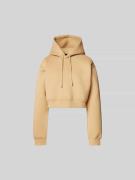 Dsquared2 Cropped Hoodie mit Kapuze in Camel, Größe S