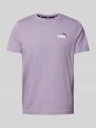 PUMA PERFORMANCE T-Shirt mit Label-Print in Lavender, Größe M