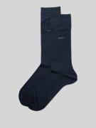 BOSS Socken mit Label-Print im 2er-Pack in Marine, Größe 39-42