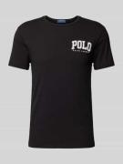 Polo Ralph Lauren T-Shirt mit Label-Print in Black, Größe XXL