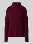 (The Mercer) N.Y. Strickpullover aus Kaschmir mit Stehkragen in Bordea...