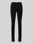 Buena Vista Slim Fit Jeans  mit Knopfleiste Modell 'Malibu' in Black, ...