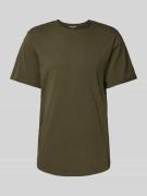 Jack & Jones T-Shirt mit Rundhalsausschnitt Modell 'BASHER' in Oliv, G...