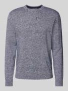 TOM TAILOR DENIM Regular Fit Strickpullover mit Rundhalsausschnitt in ...