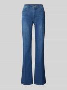 Raffaello Rossi Flared Jeans mit 5-Pocket-Design Modell 'VIC' in Dunke...