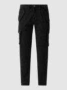 Alpha Industries Cargohose mit Label-Details Modell 'COMBAT' in Black,...