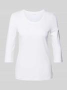 Christian Berg Woman Regular Fit Longsleeve mit 3/4-Ärmel in Weiss, Gr...