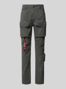 Alpha Industries Regular Fit Cargohose mit Gürtelschlaufen Modell 'Tac...