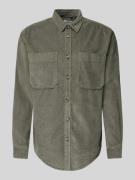 Only & Sons Relaxed Fit Freizeithemd mit Strukturmuster Modell 'ALP' i...