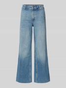 Mango Flared Jeans mit offenem Saum Modell 'CATHERIN' in Jeansblau, Gr...