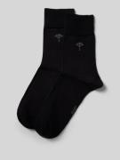 JOOP! Collection Socken mit Label-Print im 2er-Pack in Black, Größe 35...