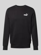 PUMA PERFORMANCE Sweatshirt mit Label-Print in Black, Größe L