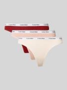 Calvin Klein Underwear String mit elastischem Label-Bund Modell 'MODER...