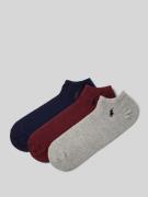 Polo Ralph Lauren Underwear Sneakersocken mit Label-Stitching im 3er-P...