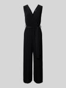 ZABAIONE Jumpsuit mit Plisseefalten Modell 'Romper' in Black, Größe S