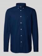 Tommy Hilfiger Regular Fit Freizeithemd mit Button-Down-Kragen in Mari...