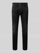 ELIAS RUMELIS Tapered Fit Mid Rise Jeans im 5-Pocket-Design Modell 'No...