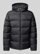 Gant Steppjacke mit Label-Patch in Black, Größe L