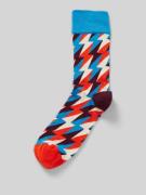 DillySocks Socken mit Motiv-Stitching Modell 'Fireball and Light' in O...