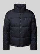 REVIEW Steppjacke mit Stehkragen in Black, Größe XL