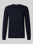 Christian Berg Men Strickpullover mit Woll-Anteil und Rundhalsausschni...