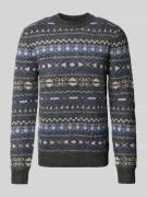 Jack & Jones Premium Strickpullover mit Rundhalsausschnitt Modell 'BLU...