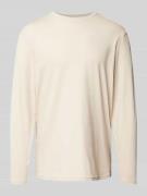 RAGMAN Longsleeve mit Rundhalsausschnitt in Beige, Größe L