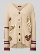 Weekend Max Mara Strickjacke mit Knopfleiste Modell 'CAIRO' in Hellbra...