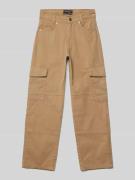 Blue Effect Cargohose mit Cargotaschen in Camel, Größe 140