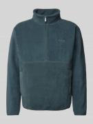 Mazine Sweatshirt mit Stehkragen in Blau, Größe L