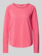 Smith and Soul Longsleeve mit Rundhalsausschnitt in Pink, Größe L