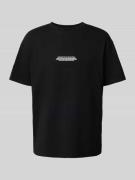 Vertere T-Shirt mit Statement-Print Modell 'EUPHORIC' in Black, Größe ...