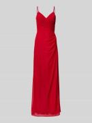 TROYDEN COLLECTION Abendkleid mit Herz-Ausschnitt in Rot, Größe 38