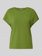 Christian Berg Woman Selection T-Shirt mit geripptem Rundhalsausschnit...