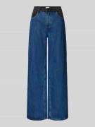 EDITED Wide Leg Jeans im 5-Pocket-Design Modell 'Maleah' in Jeansblau,...