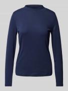 Christian Berg Woman Longsleeve mit Turtleneck in Dunkelblau, Größe M