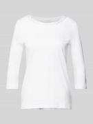 Christian Berg Woman Regular Fit  Longsleeve mit 3/4-Ärmel und Strasss...