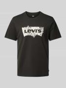 Levi's® T-Shirt mit Label-Print in Black, Größe L