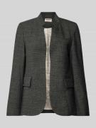 Zadig & Voltaire Regular Fit Blazer mit offener Vorderseite in Anthraz...