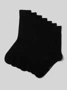 MCNEAL Socken mit elastischem Bündchen im 7er-Pack in Black, Größe 39/...