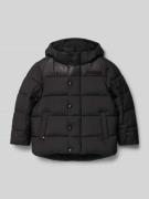 Tommy Hilfiger Kids Steppjacke mit Reißverschluss in Black, Größe 110