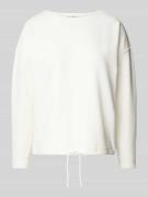 Jake*s Casual Longsleeve mit überschnittenen Schultern in Offwhite, Gr...