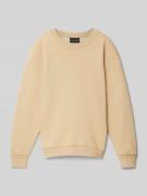 CARS JEANS Sweatshirt mit Rundhalsausschnitt Modell 'EAMON' in Sand, G...