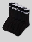 BOSS Socken mit Label-Detail im 6er-Pack in Black, Größe 39-42