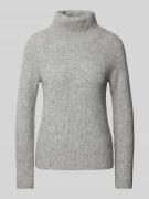 BOSS Strickpullover aus Alpaka-Mix mit Stehkragen Modell 'Falodan' in ...