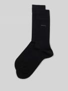 BOSS Socken mit Label-Print im 2er-Pack in Black, Größe 39-42