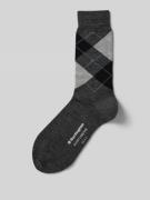 Burlington Socken aus Schurwoll-Mix Modell 'Marylebone' in Anthrazit, ...