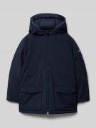 CHAMPION Parka mit Pattentaschen in Marine, Größe 128