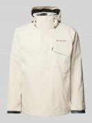 COLUMBIA Funktionsjacke mit Label-Print Modell 'BUGABOO' in Offwhite, ...